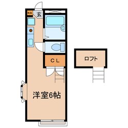 ダイヤモンドハウスの物件間取画像